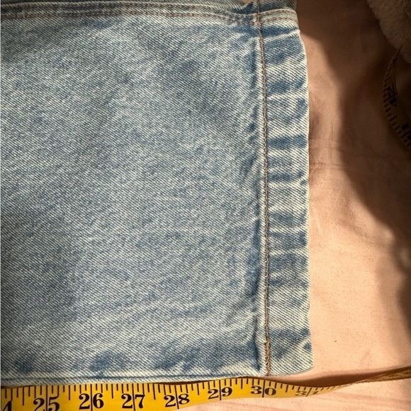 Abercrombie & Fitch Women’s Rigid Denim Baggy Jeans, Size 28 (v) - Picture 11 of 11